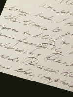 Marie Lloyd, music hall singer, signed handwritten letter