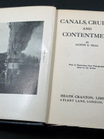 Canals, Cruises, and Contentment (1921, first edition)