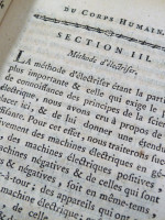 De L'&eacute;lectricit&eacute; du Corps Humain dans l'&eacute;tat de Sant&eacute; et de Maladie (1786)