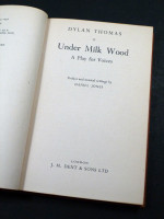 Under Milk Wood (1954, third printing)