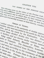 The Countries and Tribes of the Persian Gulf