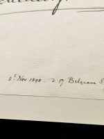 Henry Horatio, 1st Earl Kitchener of Khartoum signed card