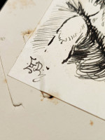 Edward Tennyson Reed, 1904 handwritten letter and cartoon