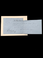 Field Marshal F S Roberts, signed envelope, South Africa c1902