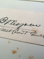 Four Boer War military signatures