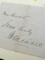 Four Boer War military signatures