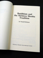 Buddhism and the Nichiren Shoshu Tradition