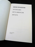 Interviews with American Artists