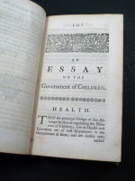 An Essay on the Government of Children (1756, second edition)