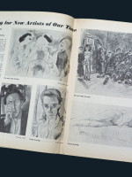 John Minton cover, Our Time, July-August 1949