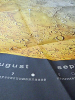 Mond, Moon, Lune&mdash;1968 moon landing map