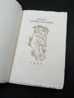 Daphnis and Chloe (1937, signed by Aristide Maillol)