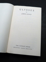 Ulysses (1935, Odyssey Press)