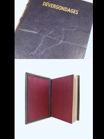 D&eacute;vergondages, Souvenirs &Eacute;rotiques (1937, in a unique leather binding)