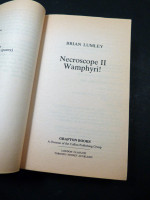 Necroscope & Necroscope II: Wamphyri! (Signed by Brian Lumley)