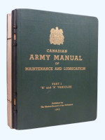 Canadian Army Manual of Maintenance and Lubrication, Part 1
