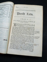Parish Law (1750, seventh edition)