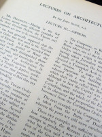 Lectures on Architecture (1929, first edition)