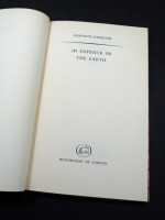 In Defence of the Earth (1959, first edition)