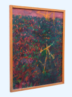Yellow Painted Pylon by David Holt (1995)