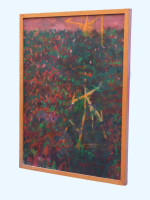 Yellow Painted Pylon by David Holt (1995)