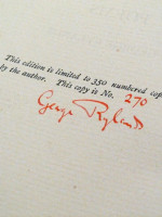 Poems (1931, signed first edition)