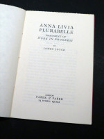 Anna Livia Plurabelle (1932)
