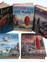 Five Angus MacVicar Lost Planet titles (1957&ndash;1960)
