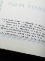 Titus Groan (1946, first edition)