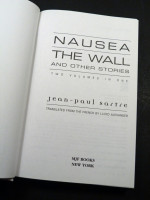 Nausea, The Wall and other stories