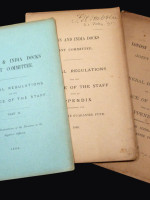 London and India Docks, original documents 1889–1898