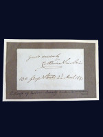 Catherine Sinclair (1800–1864), Scottish author signature