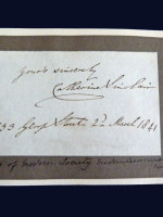 Catherine Sinclair (1800–1864), Scottish author signature