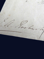 John Arthur Roebuck, Radical Bath MP autograph