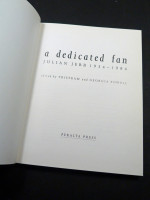 A Dedicated Fan, Julian Jebb 1934&ndash;1984 (first edition, 1993)