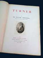 J M W Turner (1902, signed limited edition)