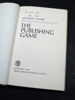 The Publishing Game (1971, signed first edition)
