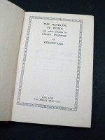 The Handling of Words (1927, first thus)