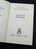 Short Stories of To-day and Yesterday (1929, first edition)