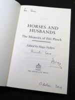Horses & Husbands, The Memoirs of Etti Plesch (first edition, 2007)