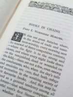 Books in Chains and other Bibliographical Pieces (1892, first edition)
