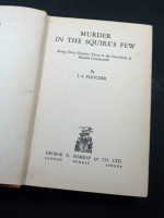 Murder in the Squire's Pew (1932, first edition)