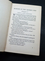 Murder in the Squire's Pew (1932, first edition)