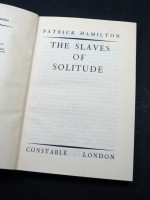 The Slaves of Solitude (1947, first edition)