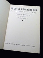 The First Six Months are the Worst (1939, signed first edition)
