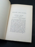 Sesame and Lilies (1906)