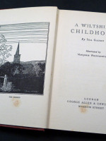 A Wiltshire Childhood (1929, first edition)