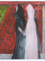 The Red Bush / Studio Window by David Holt (2006)