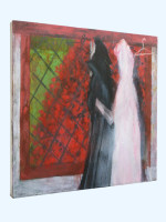 The Red Bush / Studio Window by David Holt (2006)