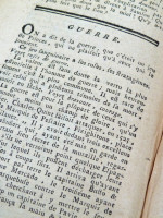 Dictionnaire d’Anecdotes (1773, two volumes in one)
